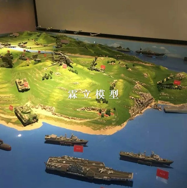 部隊作戰沙盤(pán)模型