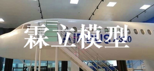 長(cháng)沙蘭天集團定制15米A320飛機模型